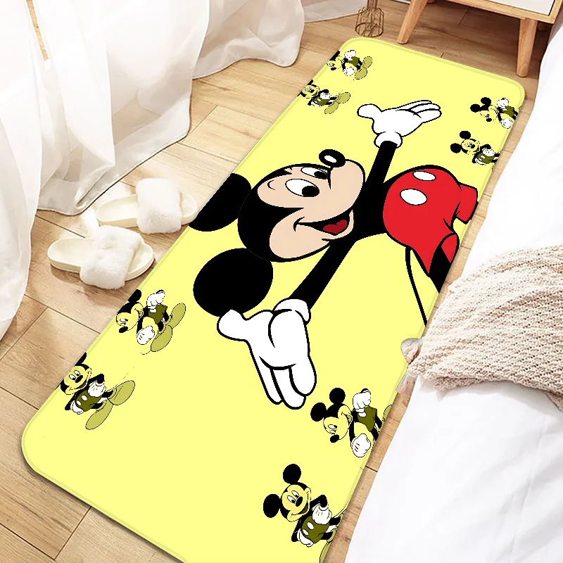 

Door Mat Entrance Non-slip Disney Hot Cute Mickey mouse Washable Kitchen Carpet Living Room Hallway Rugs Bathroom Bath Door Mats