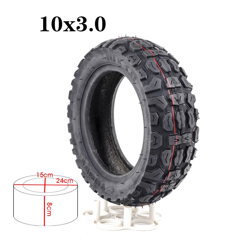 10 Inch Inflatable Wheel 10X3.0 80/65-6 255X80 Outer Tire 10X2.50 Inner Tube for Kugoo M4 Zero 10X Electric Scooters Tyre