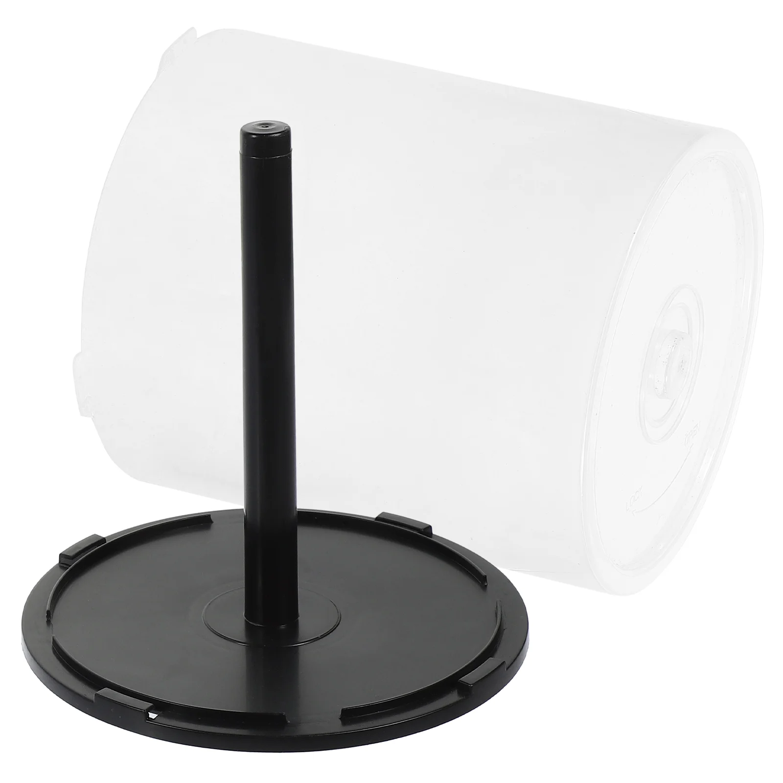 CD Storage Bin Plastic Holder Dvd Container Album Box Rack Pp Empty Bucket Disc