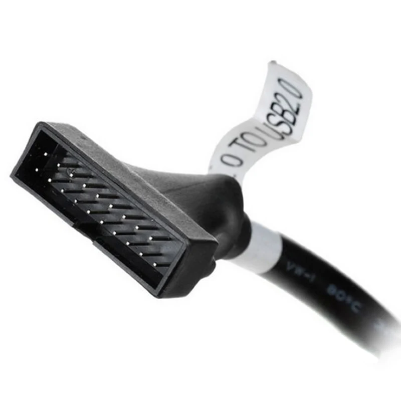 

HOT 1Pcs 19/20 Pin USB 3.0 Female To 9 Pin USB 2.0 Male Motherboard Header Adapter Cord