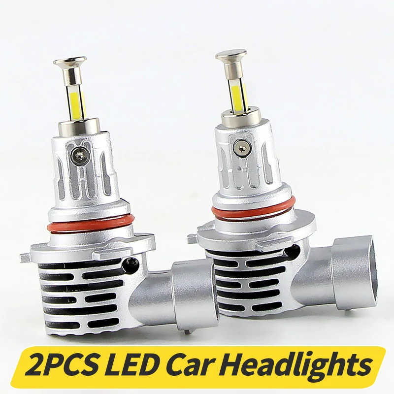 

2Pcs Canbus 9005 HB3 9004 HB4 LED Headlight Bulb Mini 360 Size 30000LM CSP for Car Headlamp Light Auto Diode Fog Lamp Automobile