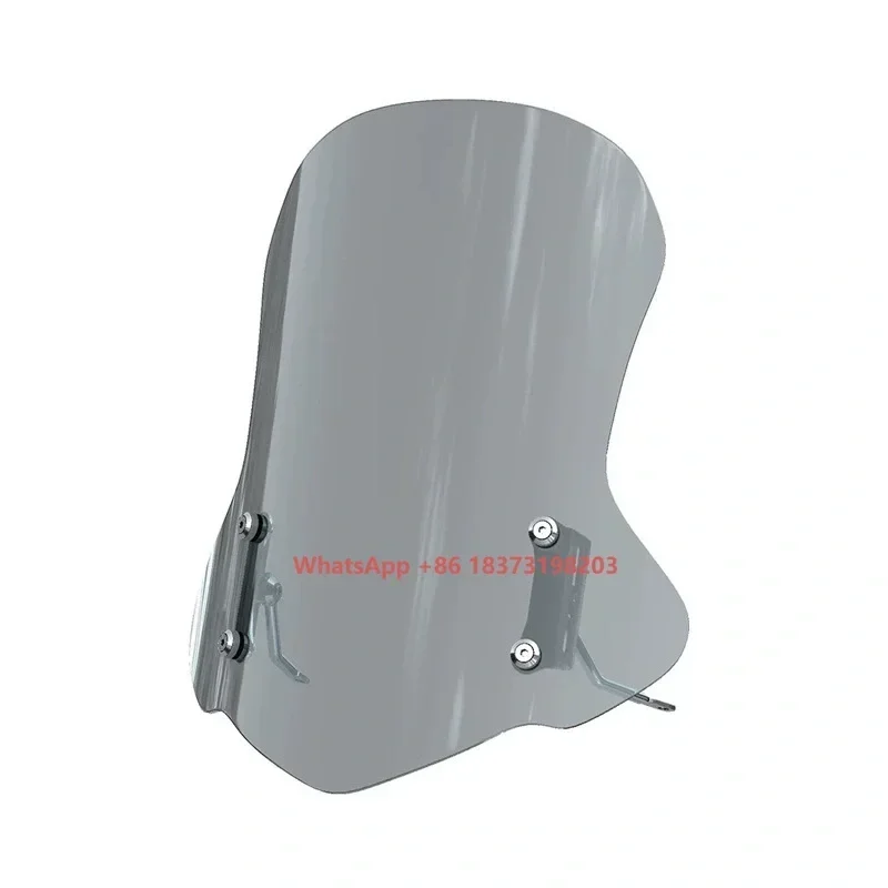 

Customized Transparent Motorcycle Windshield Collision-Resistant UV-Safe Polycarbonate Molded PC Plastic Automotive Product