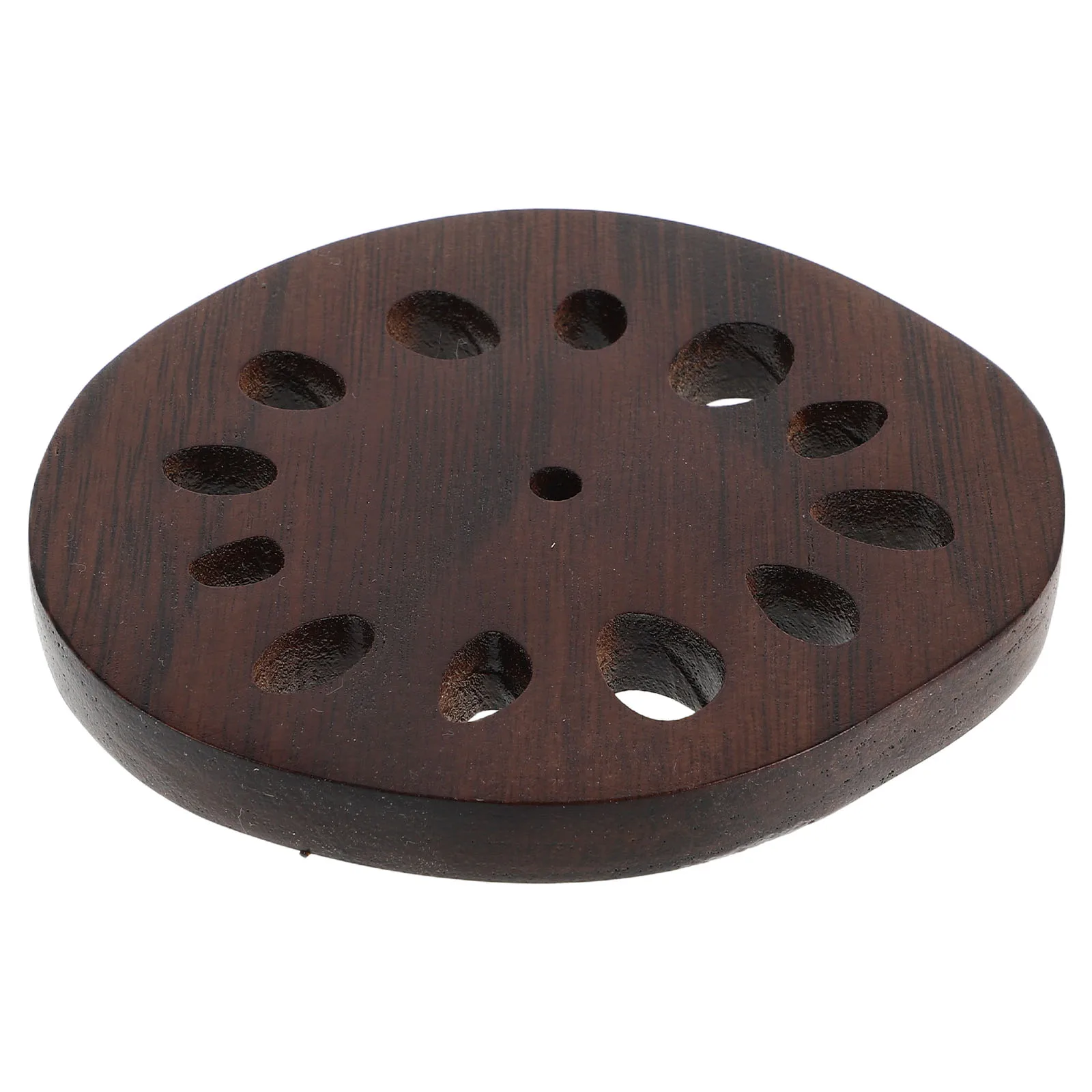 

Lotus Root Coaster Bamboo Table Mat Heat Insulation Place Cup Pad Wooden Beverage Resistant Placemat Kitchen Tea Coffee