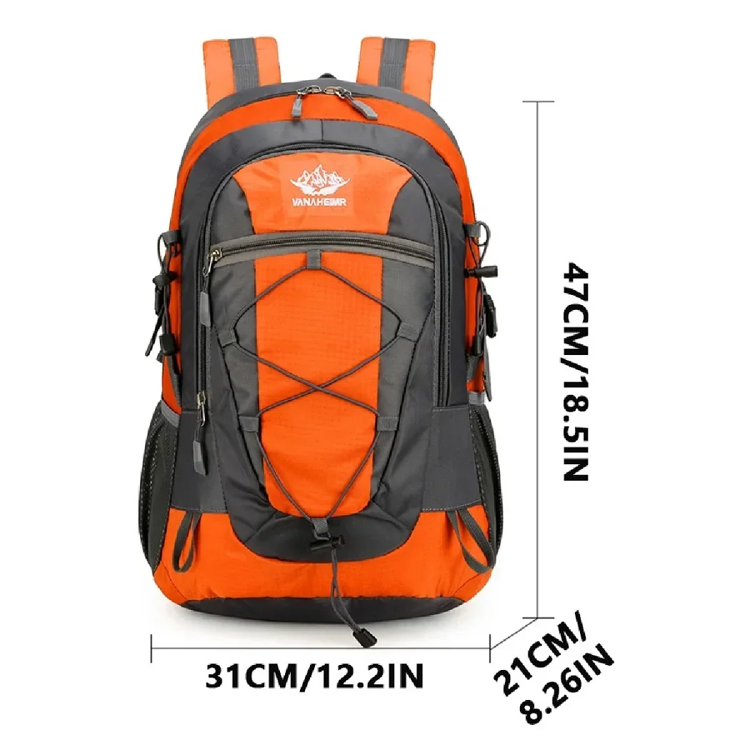 New Campus Backpack Multi functional Outdoor Mountaineering Backpack Waterproof Reflective Strip Safe Bag