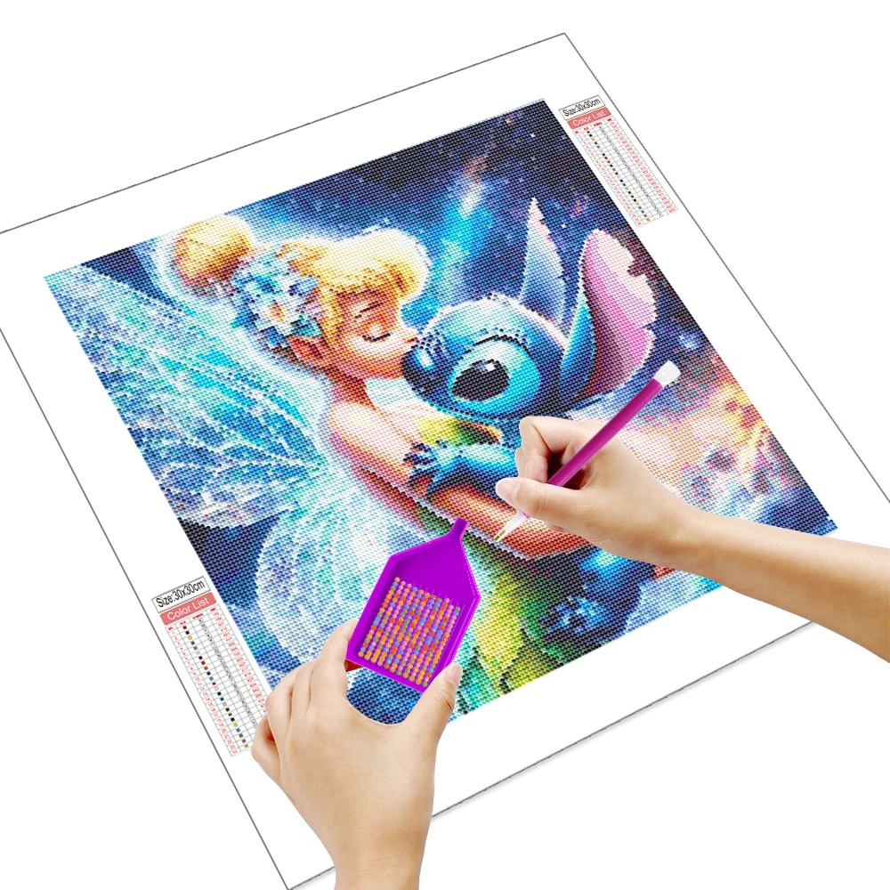 Disney Diamant Malerei Kit Fee Tinker Glocke Aufkleber Diamant Stickerei Handgemachte DIY Mosaik Home Dekoration Kinder Geschenk