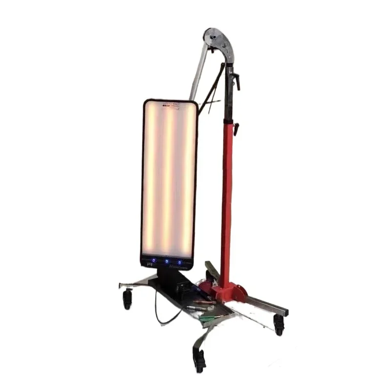 

Heavy Duty Hydraulic Car Dent Repair Horizontal Light Reflector Dent Repair Detection Tool 6 LED Strip Adjustable Bracket