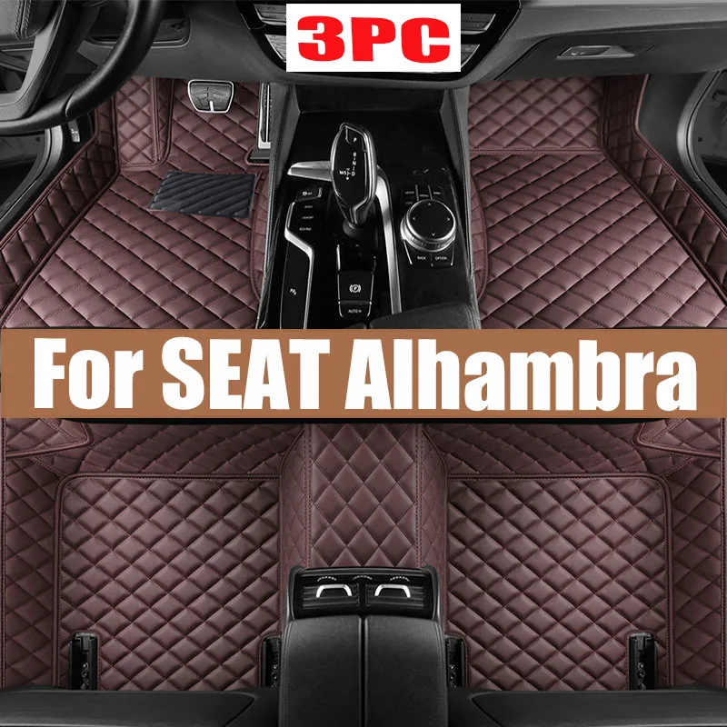 

Car Mats For SEAT Alhambra MK2 7N VW VW Sharan 2011~2020 Pad Carpets Set Leather Mat Auto Floor Rugs Car Accessories