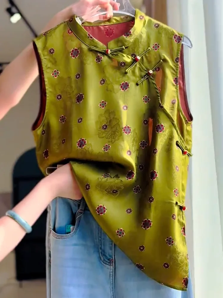 

Новая китайская модная блузка с принтом, больших размеров, приталенная, универсальная, летняя, новинка