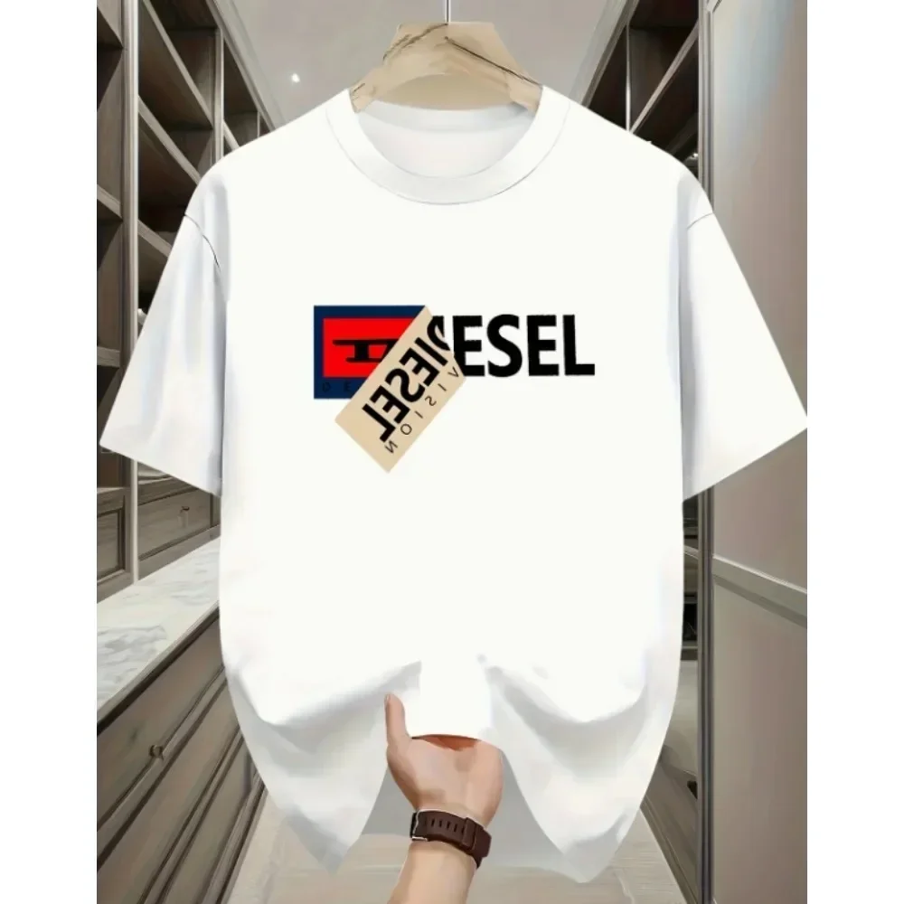 Suitable for Men's and Women's Kids Cotton Short Sleeved T-shirts in The Summer of 2026. New American Loose Round Neck Top Trend