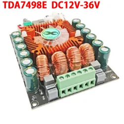 TDA7498E high power digital power amplifier board 2.0 HIFI stereo 160W*2 support BTL220W DC12V-36V