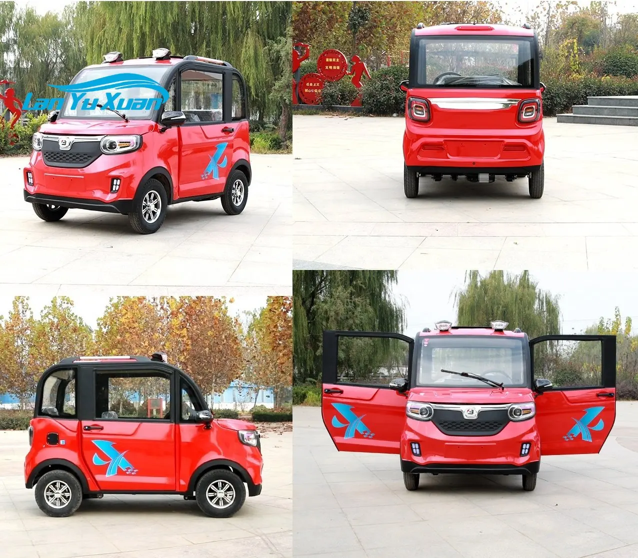 2023 New China New Energy Electric Mini Car Four Seat Electric Car and High Speed Adult Mini Electric Car /Electric four-wheeler