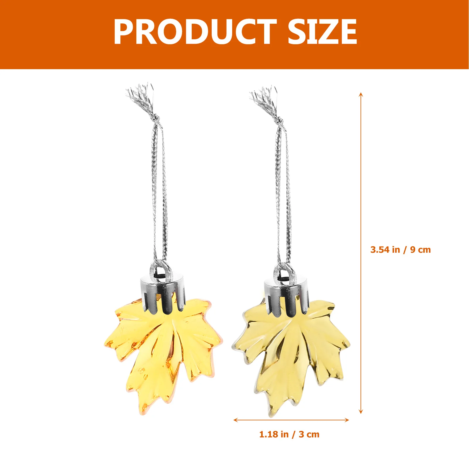 

24Pcs Maple Leaf Hanging Ornaments Thanksgiving Party Decor Fall Home Decoration DIY Home Decoration Hanging Ceiling Decor