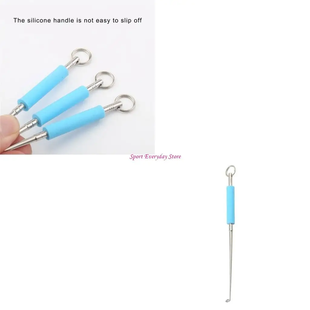 3pcs Dehooking Fish Pickers Fish Hook Remover Detacher Tool Fish Hook Disconnect Tool Hook Extractor Accessories JOME