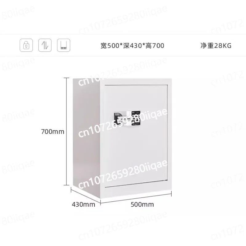 Fingerprint password filing cabinet, under desk cabinet, financial safe