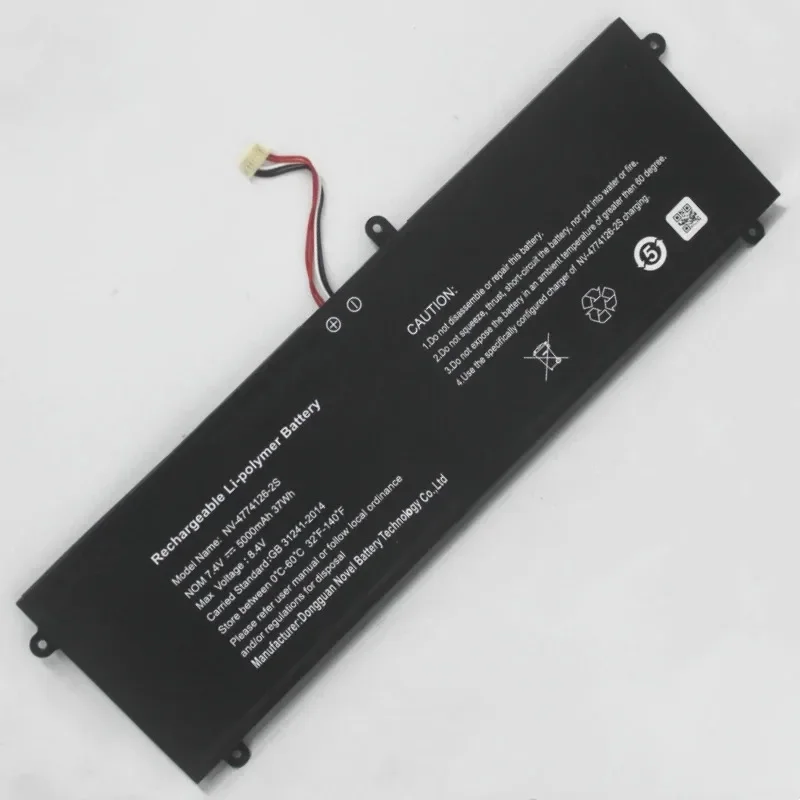 

NV- 4774126 -2S Battery For Mediacom Smartbook 141 PC208 Anatel PC209 ML-HK01 Hyundai Hybook E 466113 HT14CCIC44EGH HT14CCIC44