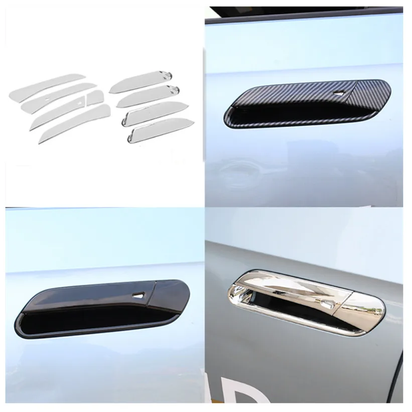 ل VW Volkswagen ID.4 GTX ID.6 ID.4 6 X Crozz 2021 2022 2023 الملحقات الخارجية مقبض باب السيارة الصيد غطاء تغليف الحماية #5