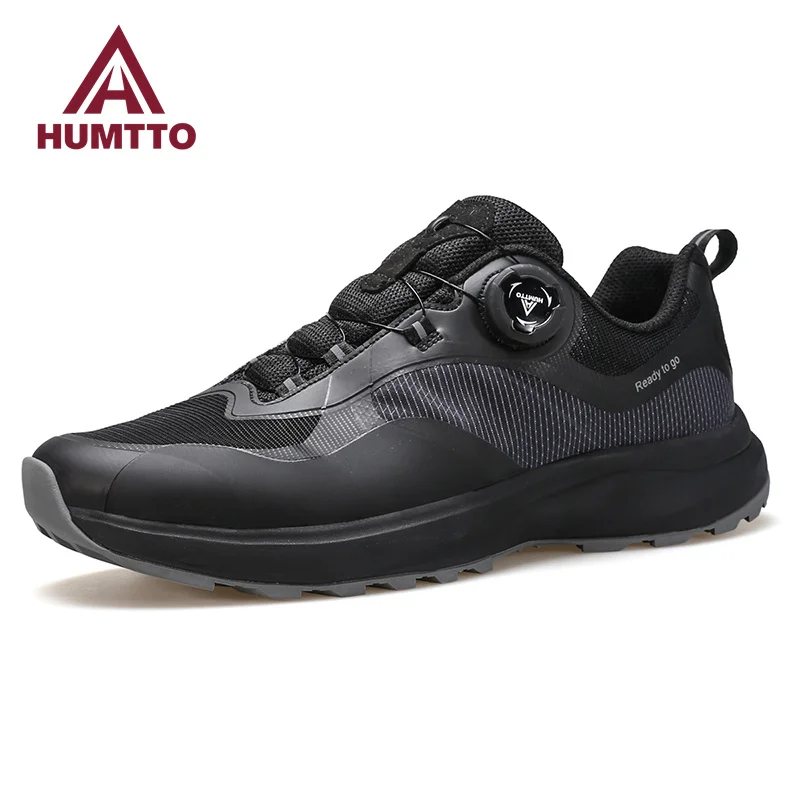 HUMTTO Trail Sports Running Shoes for Men Breathable Luxury Designer Sneakers Man Jogging Casual Cushioning Tennis Mens Trainers