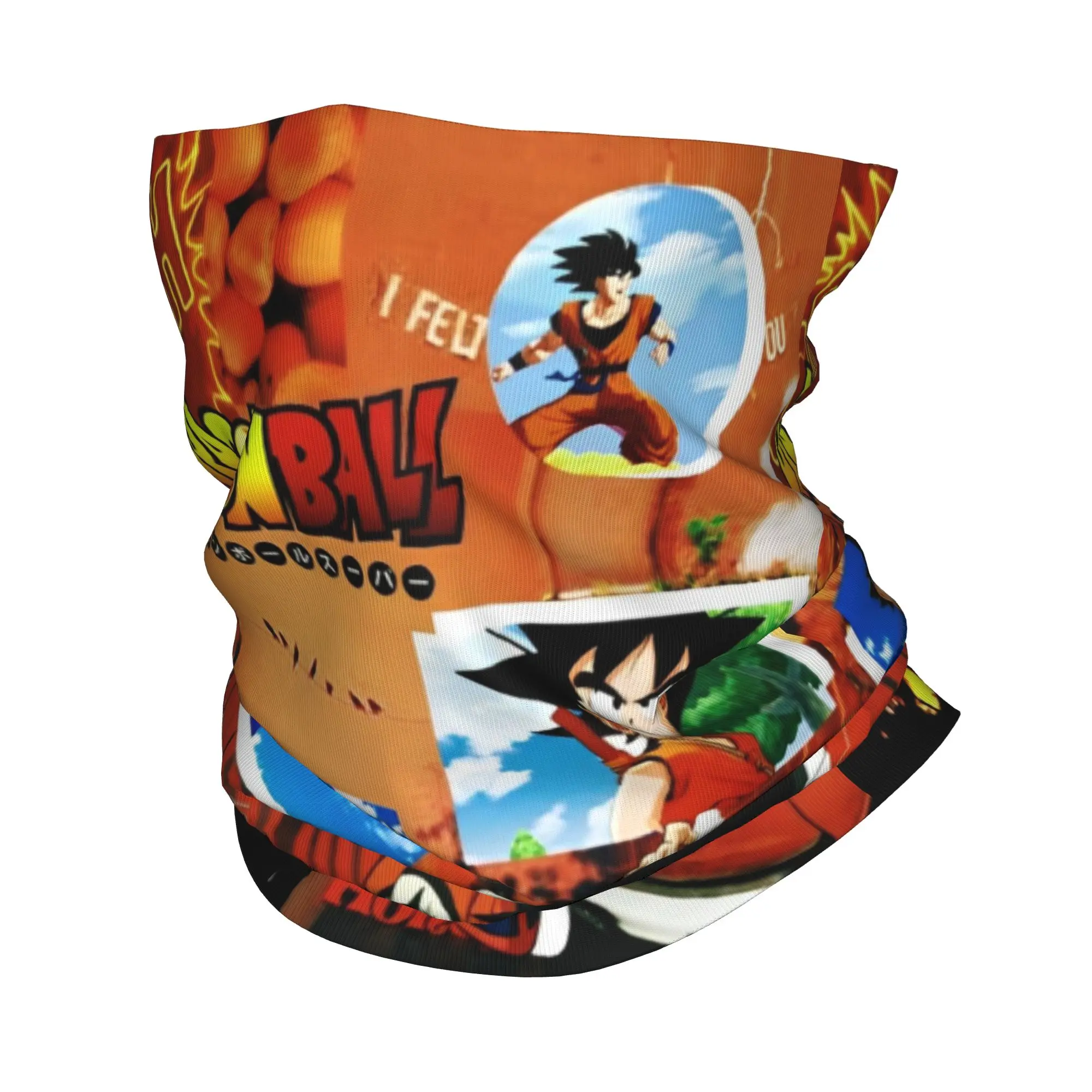 Men Women dragonball dragonballz dbz Bandana Merchandise Neck Cover Printed  Wrap Scarf Multi-use Scarf For Running Breathable
