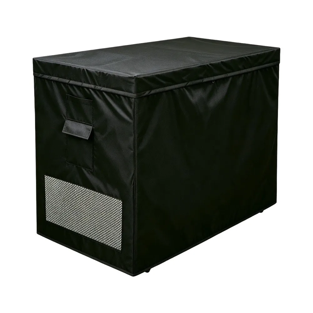 For Outdoor Winter Storage Icebox Cover Sturdy Waterproof Fabric Dustproof Material Top And Side Zipper Snug Fit Design