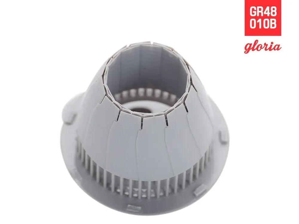 GR48012B, F-16CJ F110-GE Exhaust Nozzle&Afterburner(CLOSE), ETMODEL /GLORIA, 1/48