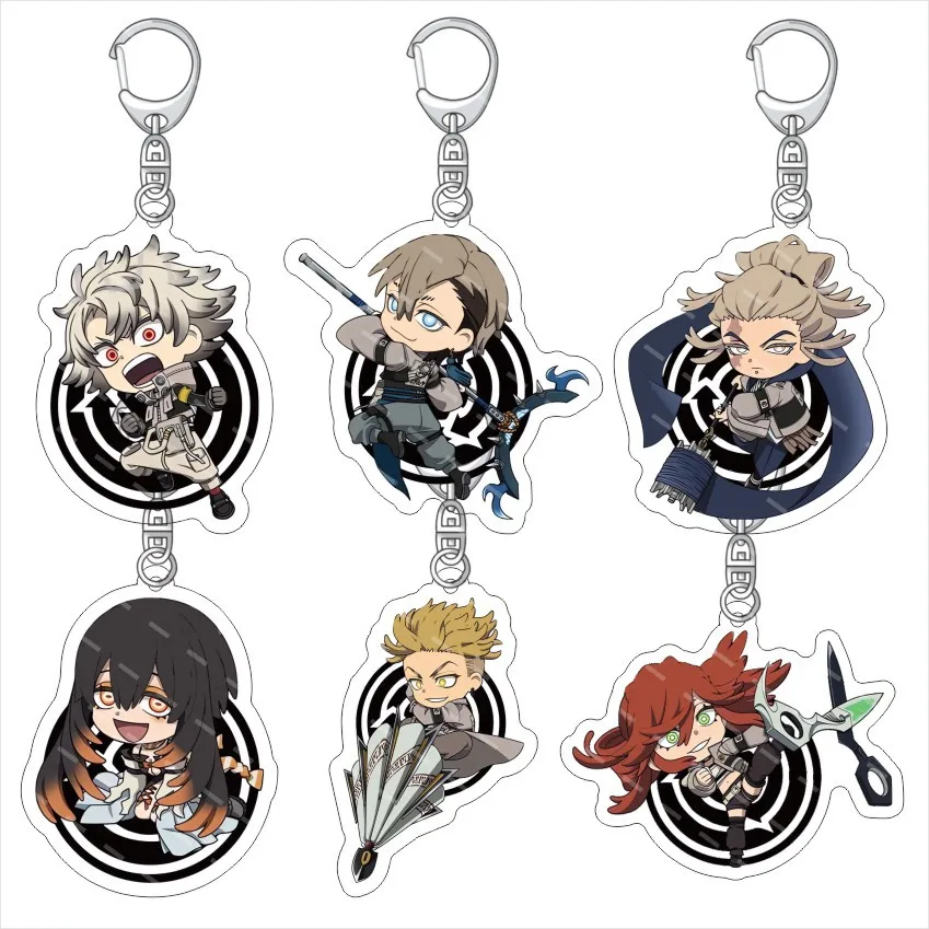 GACHIAKUTA  ACRYLIC DIY PENDNAT keychain