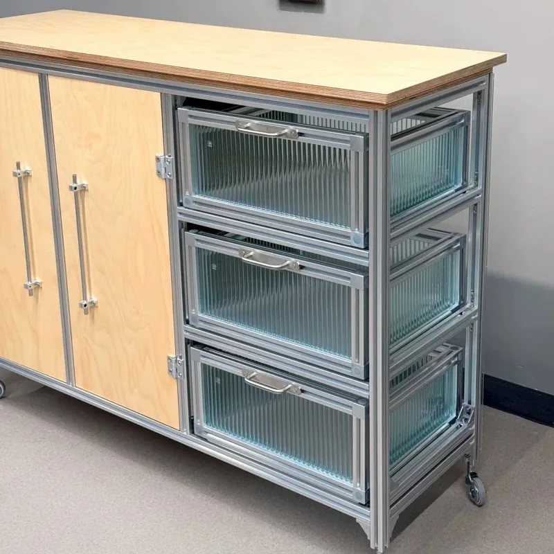 profile drawer storage chest of drawers marine board entrance coffee cabinet integrated wall sideboard storage cabinet