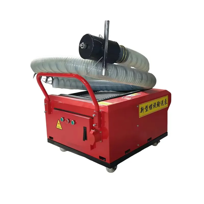 Customized Small Secondary Structure Screw Pump Diesel Driven Electric Power High Pressure Motor Concrete Pouring Machine For Co