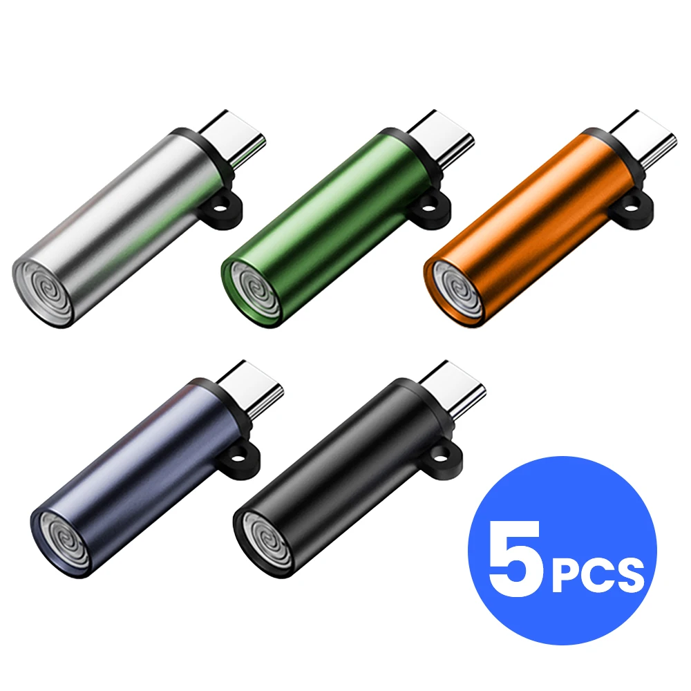 Typ C Mini-Zigarettenanzünder Blow-to-Ignite Automatische Abschaltung Outdoor-Sicherheit USB C Mobiler Zigarettenanzünder-Adapter für iPhone 17