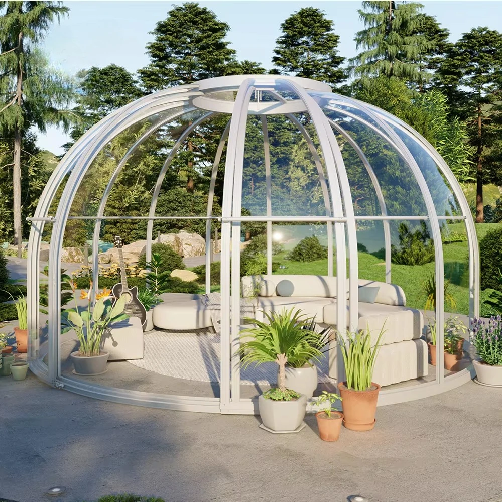 Inflatable Crystal Dome Starry Room 360 Panoramic PVC with Reinforced Zipper Custom 3m 4m 5m Outdoor Wedding Event Trade Show
