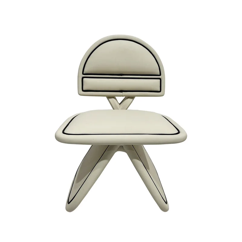 

Simple design special-shaped minimalist creative children girl princess room bedroom desk chair art makeup dressing chair