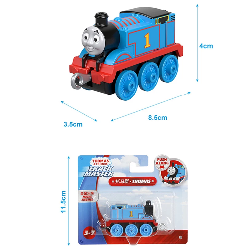 Originale Thomas and Friends Trackmaster Train avventure pressofuso in lega 1:43 modello giocattolo bambini ragazzi giocattoli per bambini regalo di