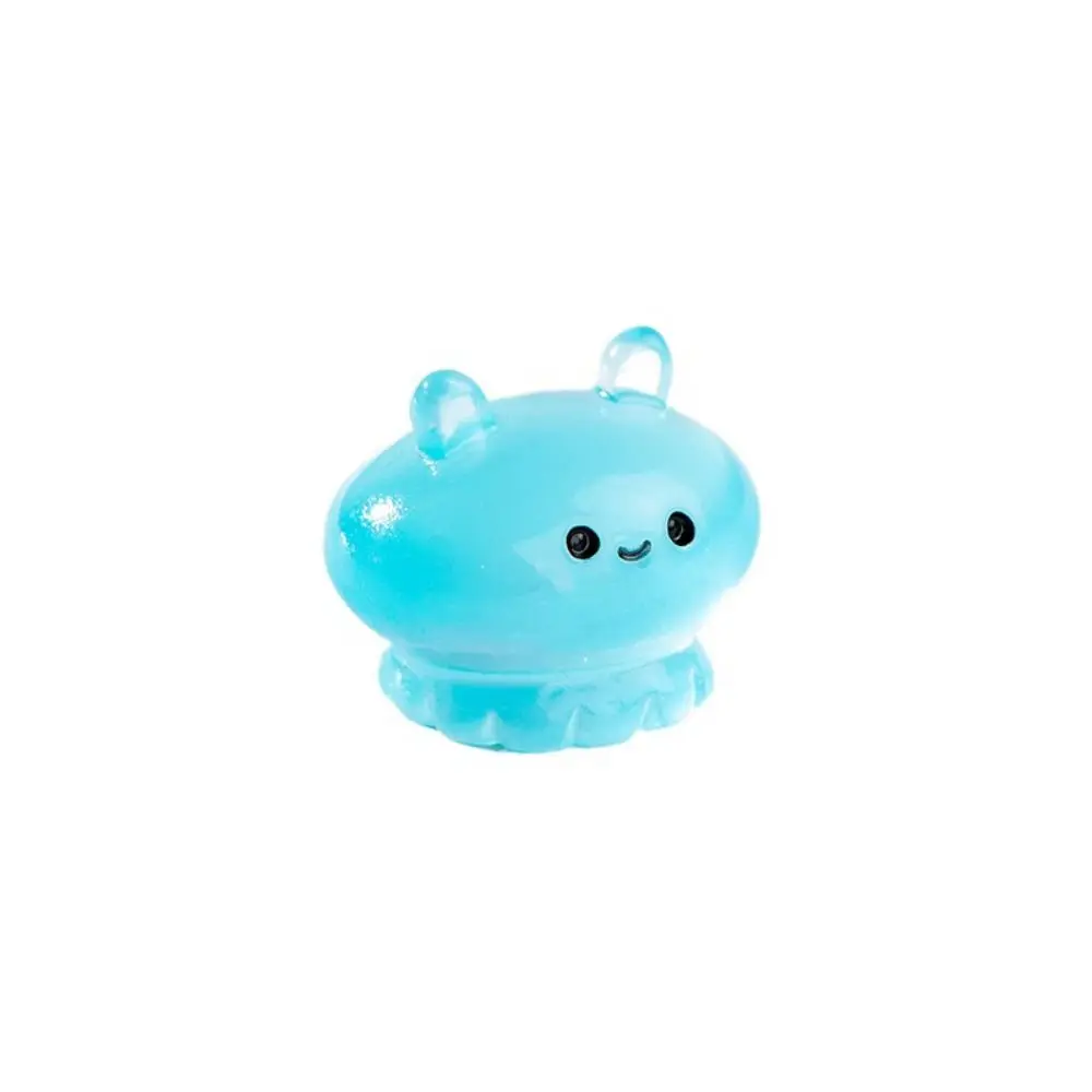 

Marine Animal Series Sea Fish Model Luminous Resin Pearl Shell Decoration Colorful Mini Resin Octopus Fairy Garden