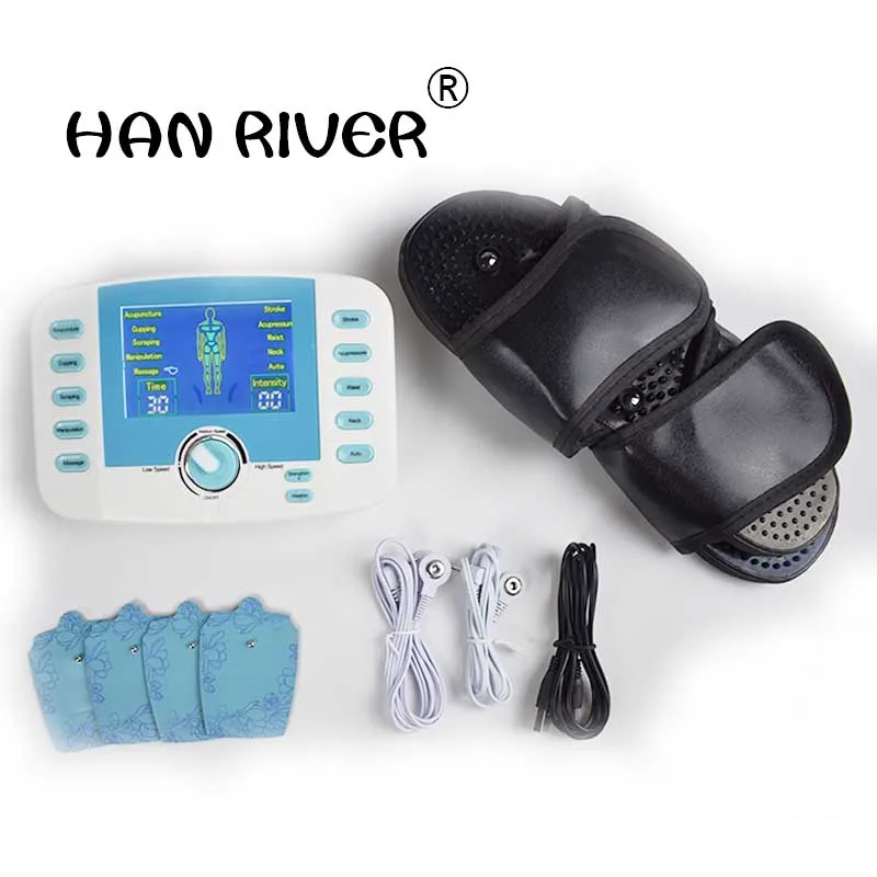 

Meridian therapy apparatus for treating cervical vertebra Digital electronic massager Electric point massager H0044