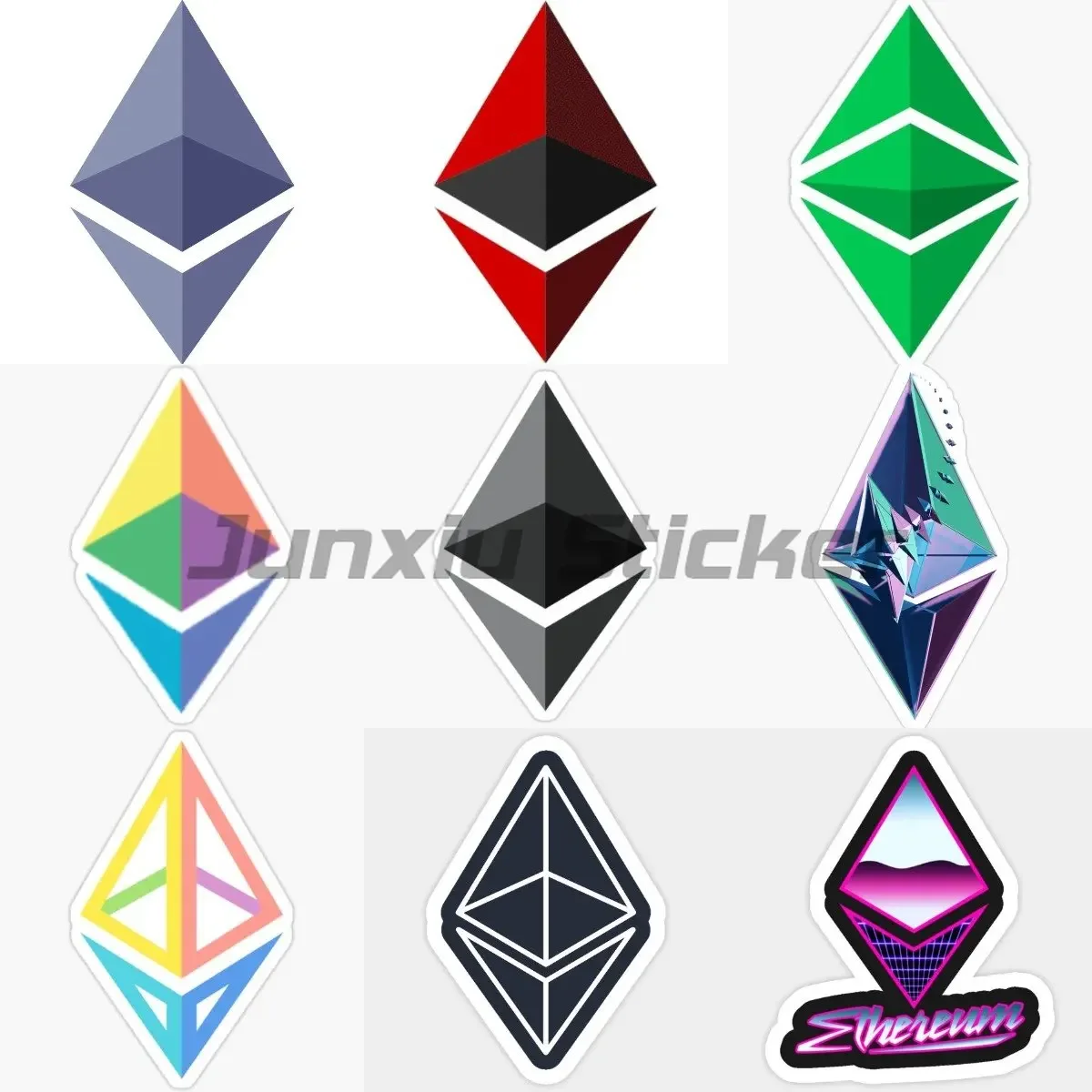 

Creative Bitcoin Vinyl Wall Sticker Helmet Decals Vinyl Sticker for Bicycle Accessories Laptop Stickers Car Window Decals