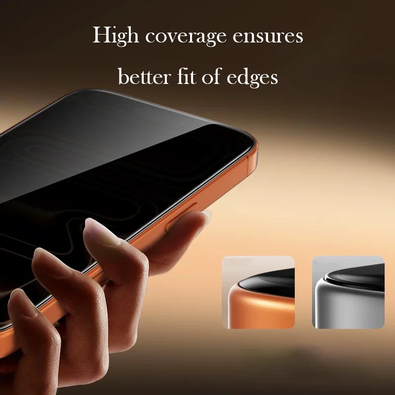 Blueo AR Privacy Glass For iPhone 17 Pro Max Anti Spy Screen Protector for iPhone 17 Pro Air