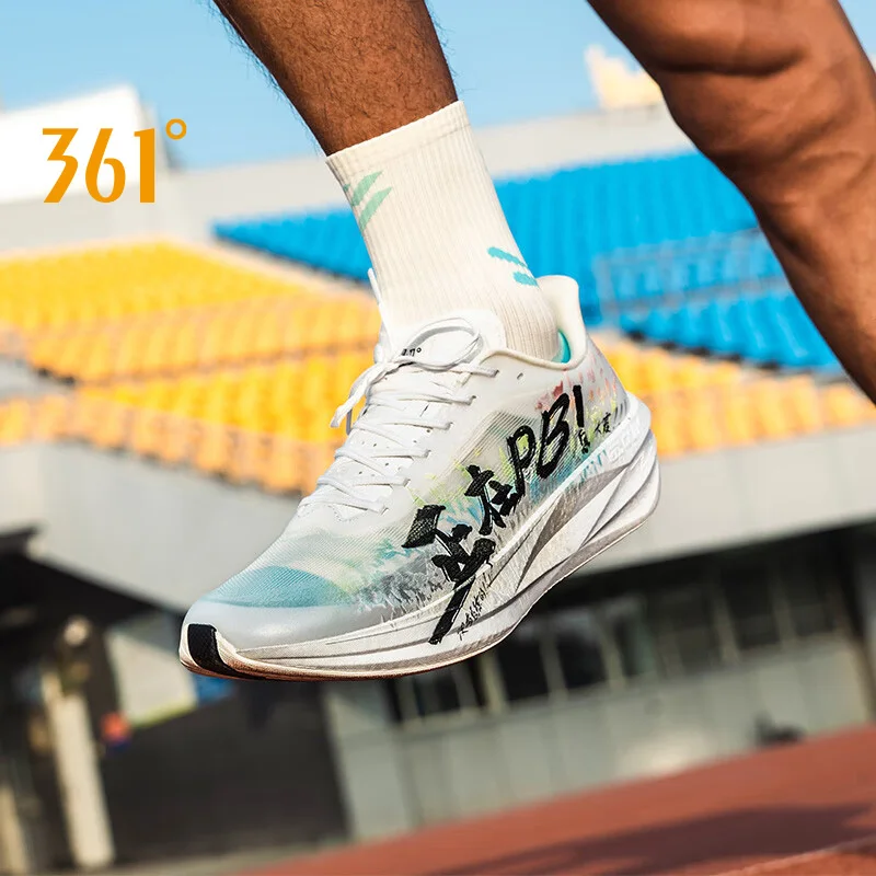 

361 Degrees Men Running Shoes Lightweight Cushioning Flexible Responsive Comfort Casual Rebound Non-Slip Sneakers Male 672542243