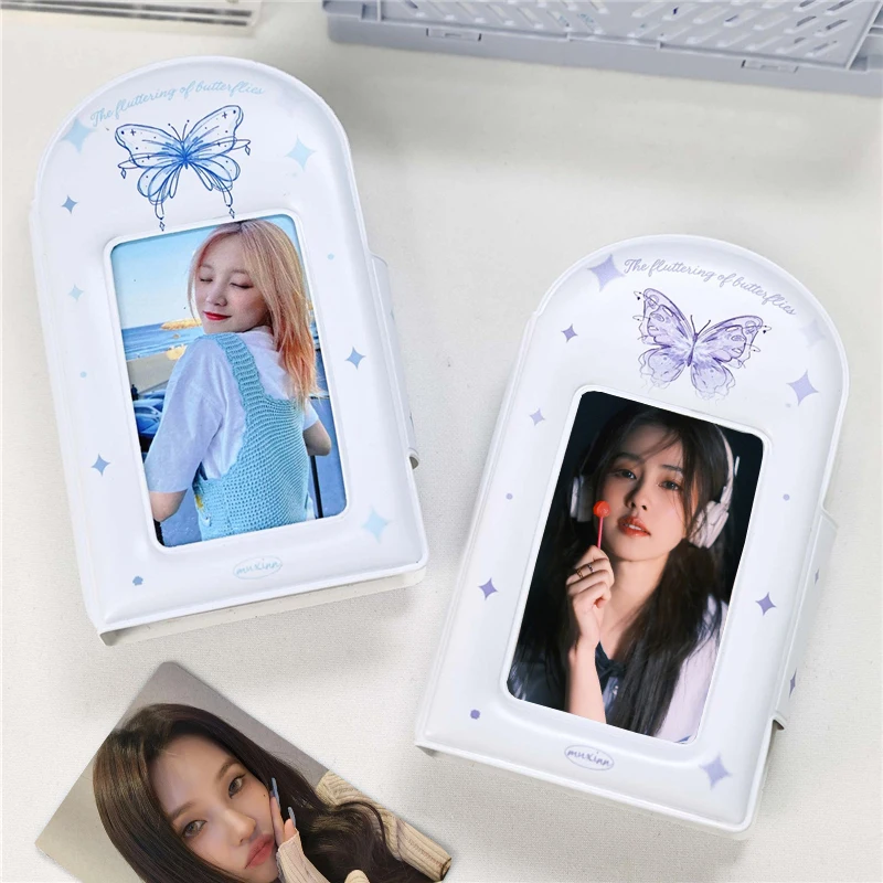 Álbum de tarjetas de fotos de 3 pulgadas, carpeta de tarjetas de colección de postales, organizador de tarjetas Lomo, soporte para tarjetas fotográficas, Kpop