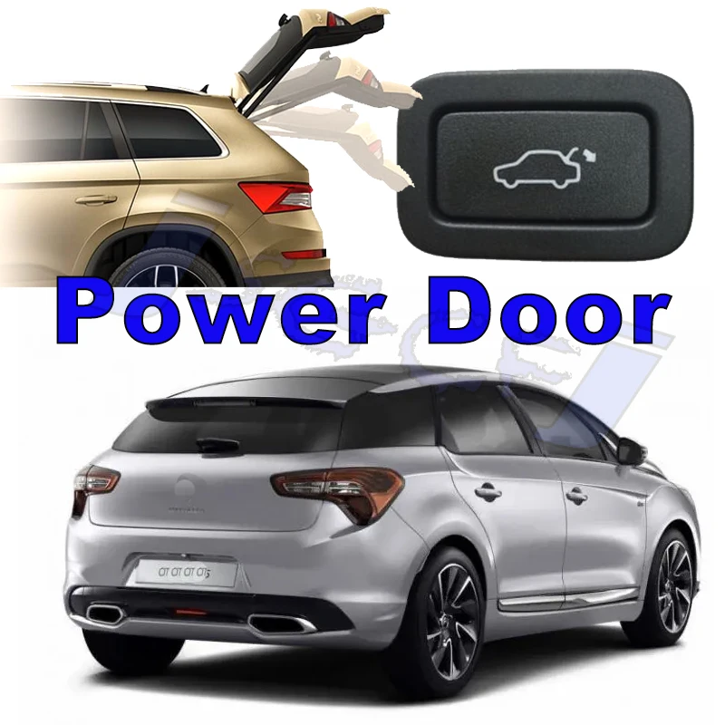 Car Rear Power Door Tailgate Auto Boot Strut Damper Hands Free Actuator Electric Lid Pole Supports For Citroen For DS 5 DS5