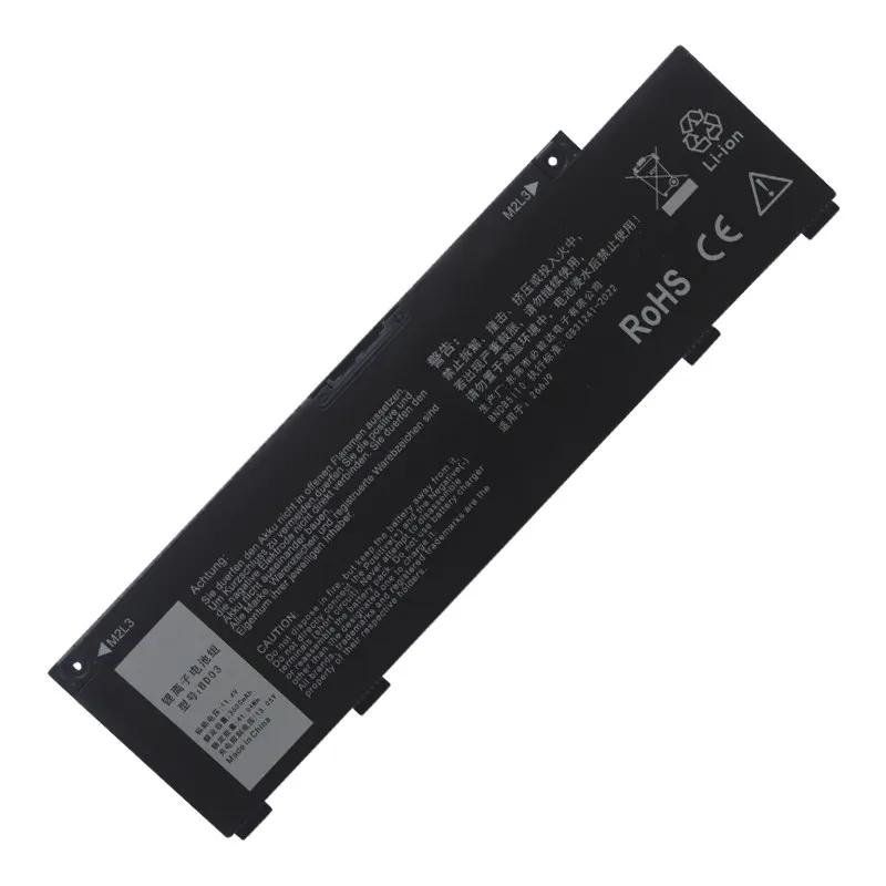 

Аккумулятор для ноутбуков Dell G3 3790, 3590, 3779, G5 5587, 5590, 266J9, P89F, 3600 мАч