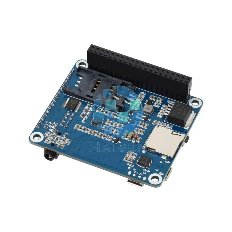 【Hot Sale】Professional OEM SIM7600E LTE Cat-1 HAT For Raspberry Pi 3G/2G/GNSS IoT/M2M Applications Southeast Asia West Asia Euro