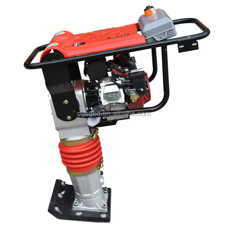 Impact Tamping Rammer Diesel Gasoline Tamper Foundation Tamper Electric Vibration GS 100 Tamper