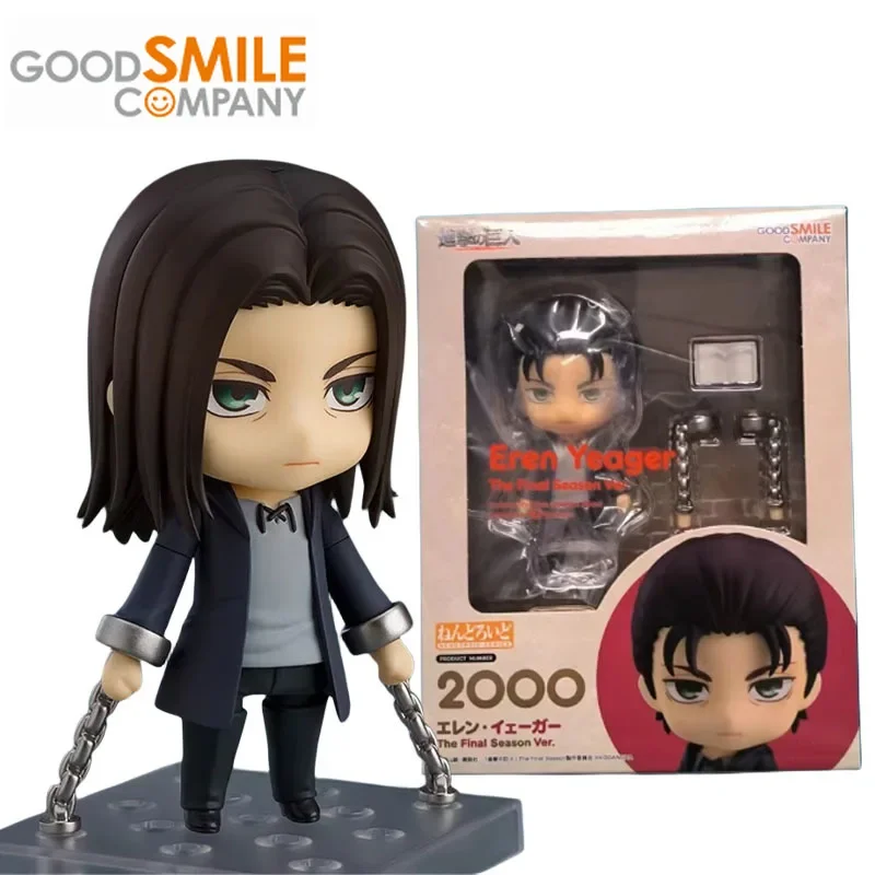 

Good Smile Original Genuine Attack on Titan Anime Figure Eren Jaeger Final Chapter Action Figure Toys Kids Collectible Model