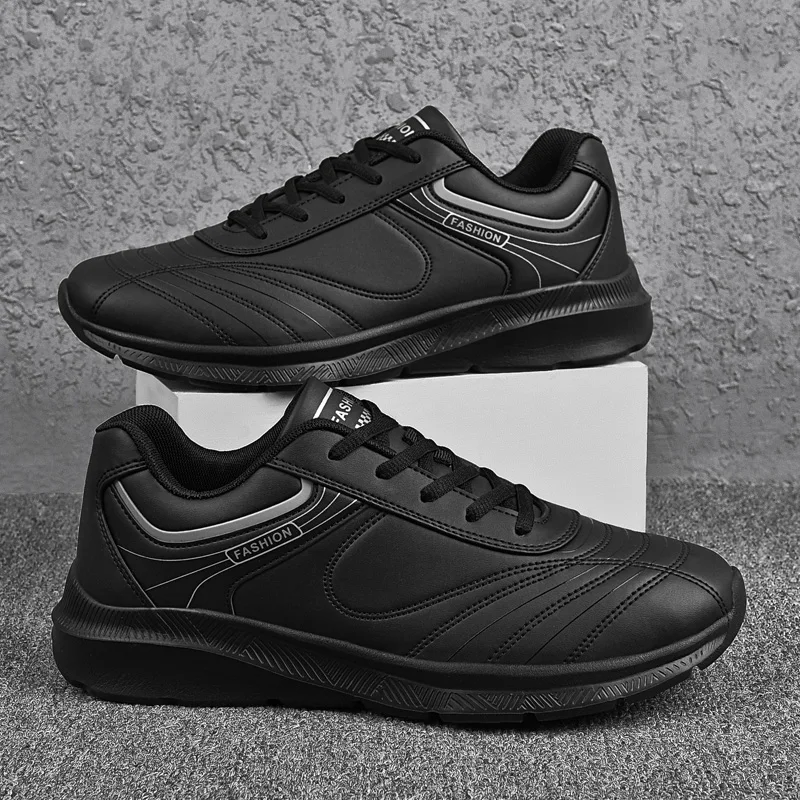 

Size 48 Mens Shoes Outdoor Casual Leather Sneakers Men Fashion Sports Shoes for Men New Wear-resistant Sneaker Zapatillas Hombre