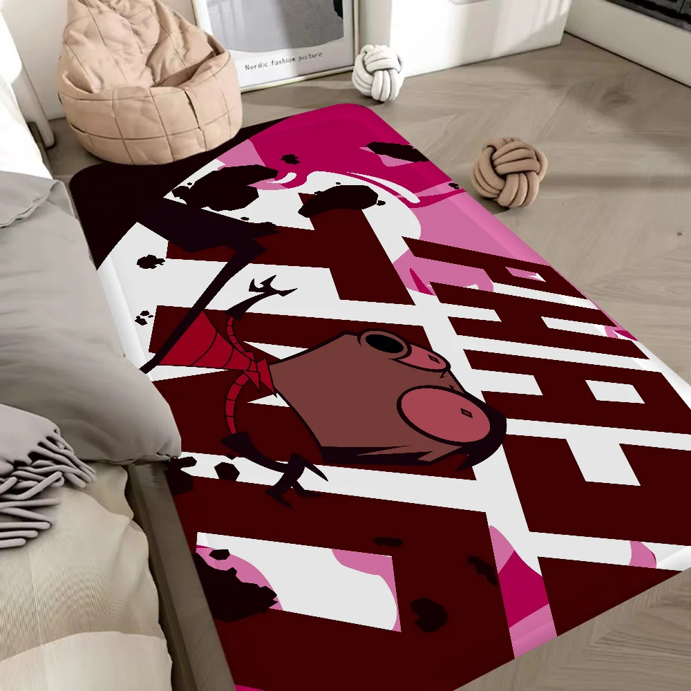 

L-Invader Zim Cartoon Kitchen Mat Cheaper Anti-slip Modern Living Room Balcony Printed Modern Home Decor