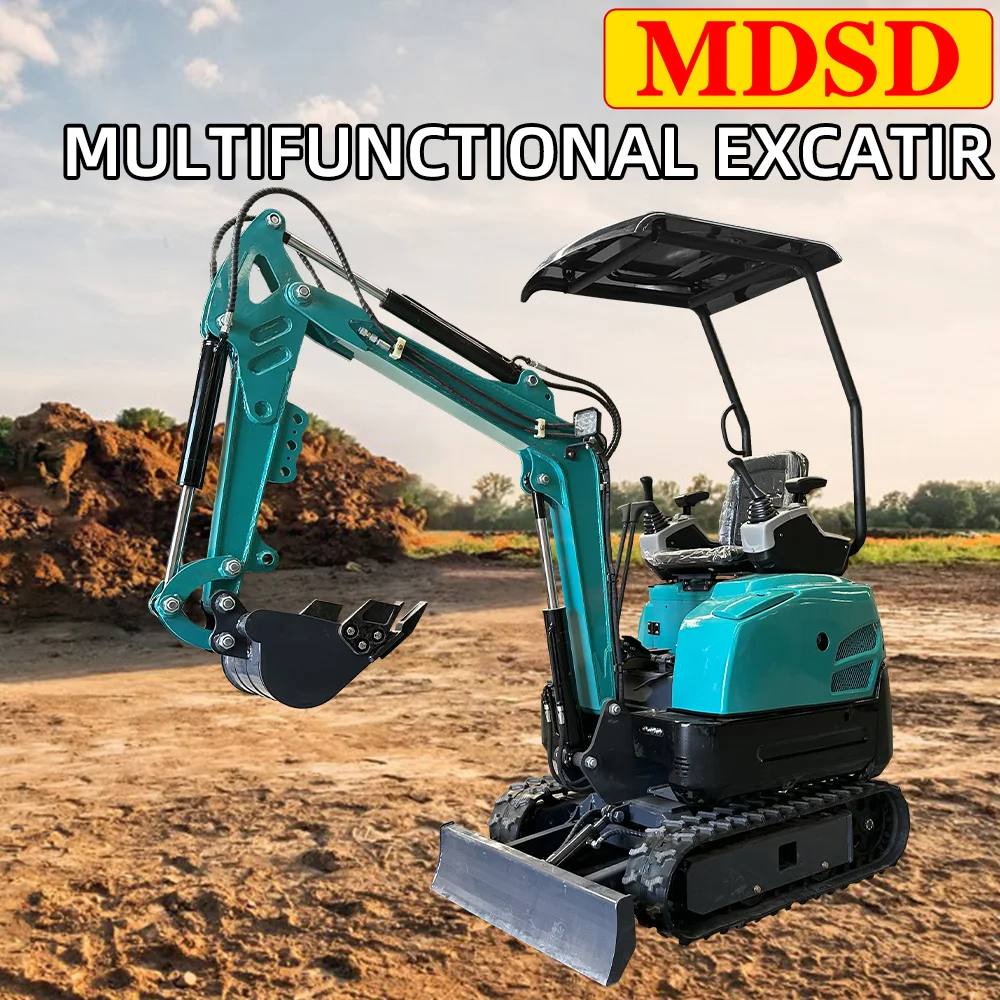 DDP شحن حفار صغير للحديقة حفارة صغيرة ل Kubota Ce Epa Euro 5 1.5Ton حفار صغير هيدروليكي ملحقات كاملة