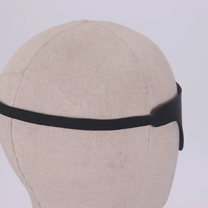 بالمنشار رجل عين واحدة اييشادي هيمينو قناع عين للكبار الأسود إيباتش تأثيري حلي اكسسوارات كوميك كون الأداء الدعائم