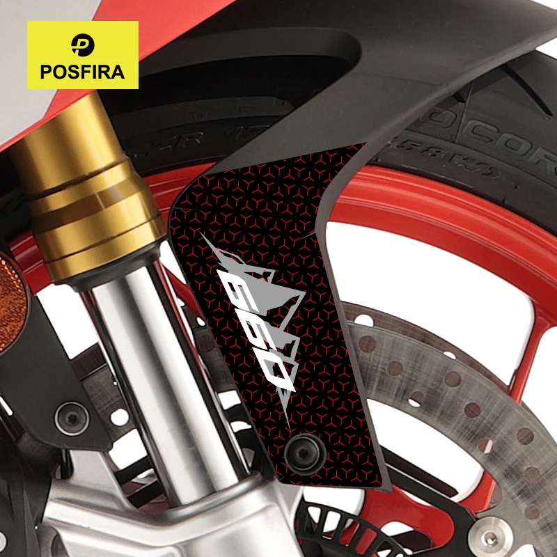 

POSFIRA Motorcycle Front Fender Sticker Vinyl Decals for Aprilia RS 660 RS660 2020-2025 2024 2023 2022 2021 Mudguard Accessories