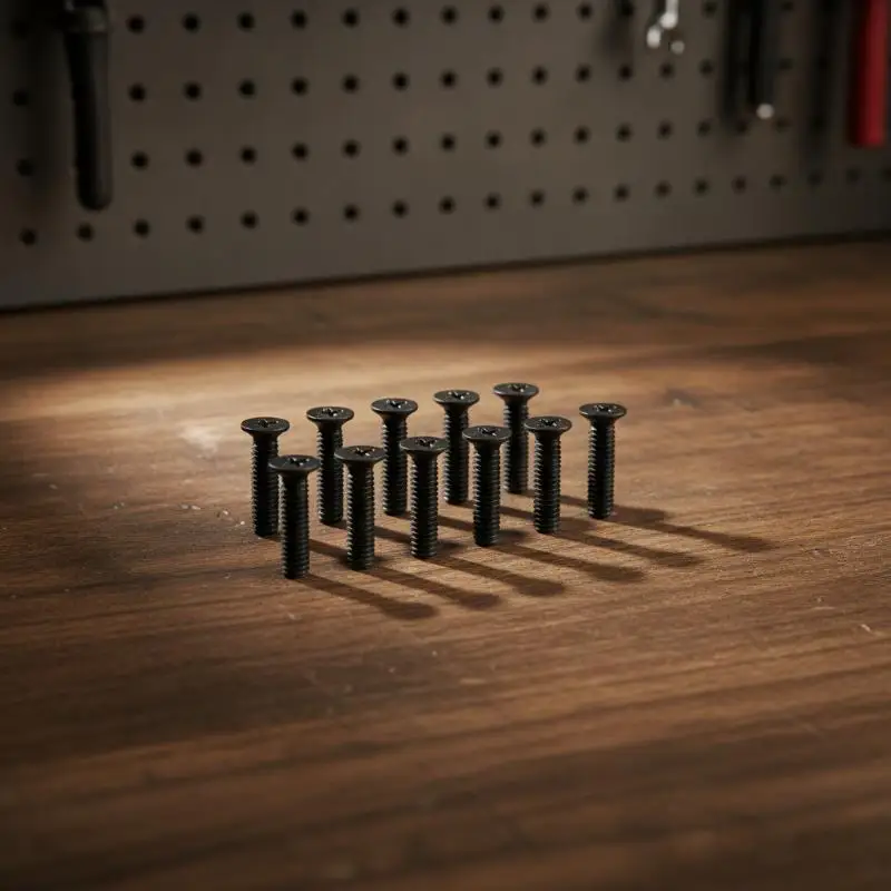 10Pcs Screw M5/M6 22mm/25mm Left Hand Thread For UNF Drill Chuck Shank Adapter
