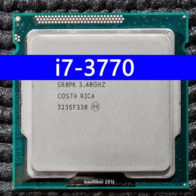 i7-3770 i7 3770 3.4 GHz Used Quad-Core Eight-Thread CPU 8M 77W LGA 1155