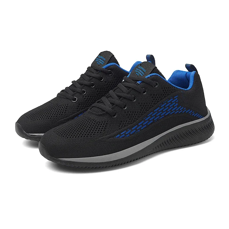 Chaussures de course légères en maille respirante pour hommes, baskets classiques, chaussures de sport décontractées, mode masculine, tennis d\'été,